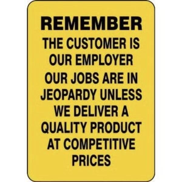 Accuform OSHA CAUTION Safety Sign HARD HAT SHMPPA614VA SHMPPA614VA - main